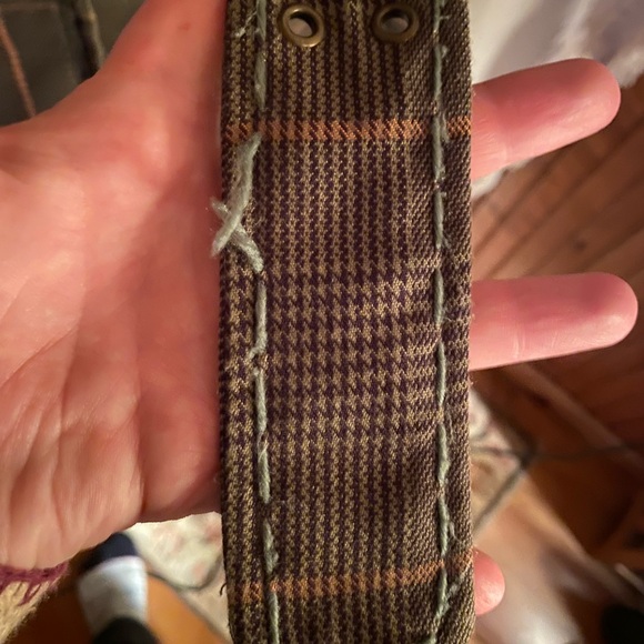 Plaid Double-Breasted Women's Coat - Picture 4 of 8